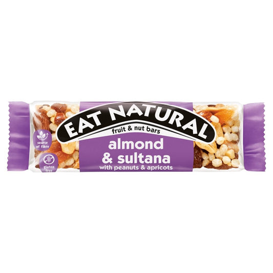 Eat Natural F&N Almond & Sultana With Peanuts & Apricots 40G - UK Food & Drink - 8000500417331