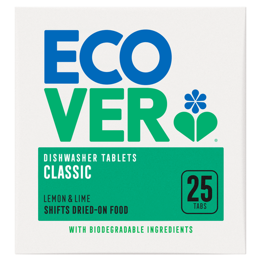 Ecover 25 Lemon & Lime Classic Dishwasher Tablets 0.5kg - UK Food & Drink - 5412533001549