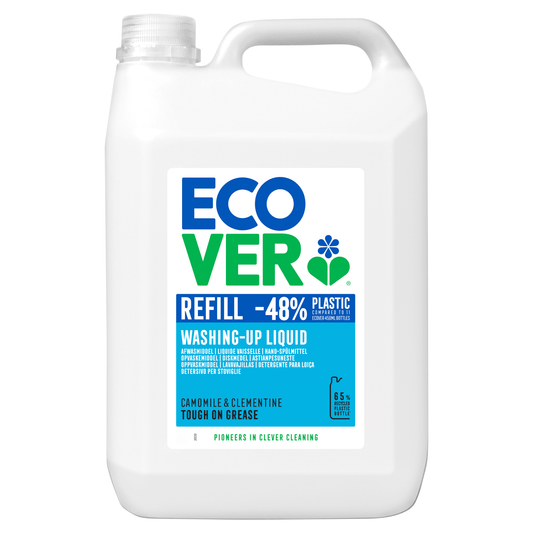 Ecover Camomile & Clementine Washing - Up Liquid 5L - UK Food & Drink - 5412533000054