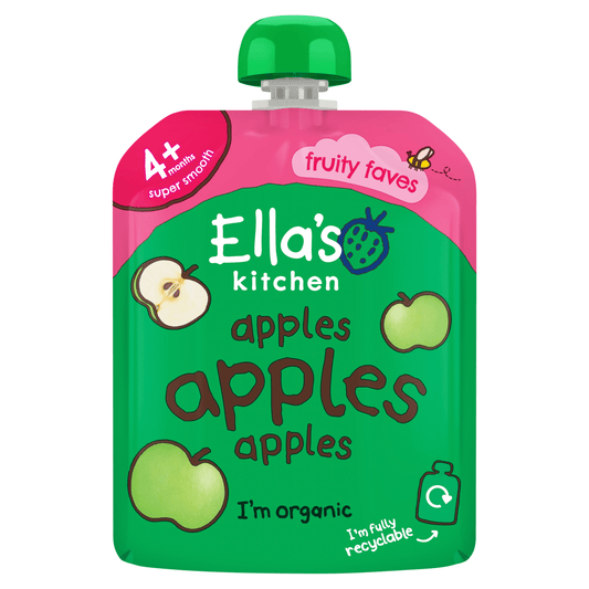 Ella's Kitchen Apples 4+ Months 70g - UK Food & Drink - 5060107332614
