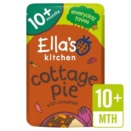 Ella's Kitchen Organic Comforting Cottage Pie 10+ Months 190g - UK Food & Drink - 5060107331365