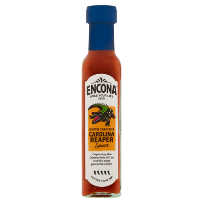Encona South Carolina Carolina Reaper Sauce 142ml - UK Food & Drink - 5012389671967