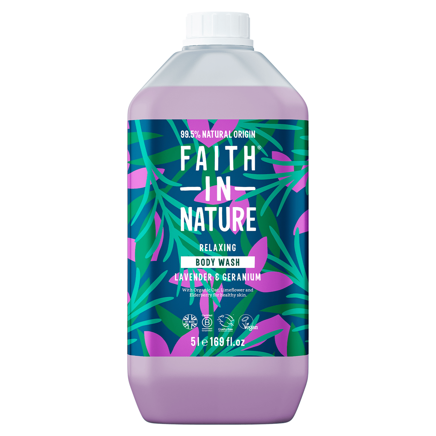 Faith in Nature Lavender & Geranium Body Wash - UK Food & Drink - 708002900433
