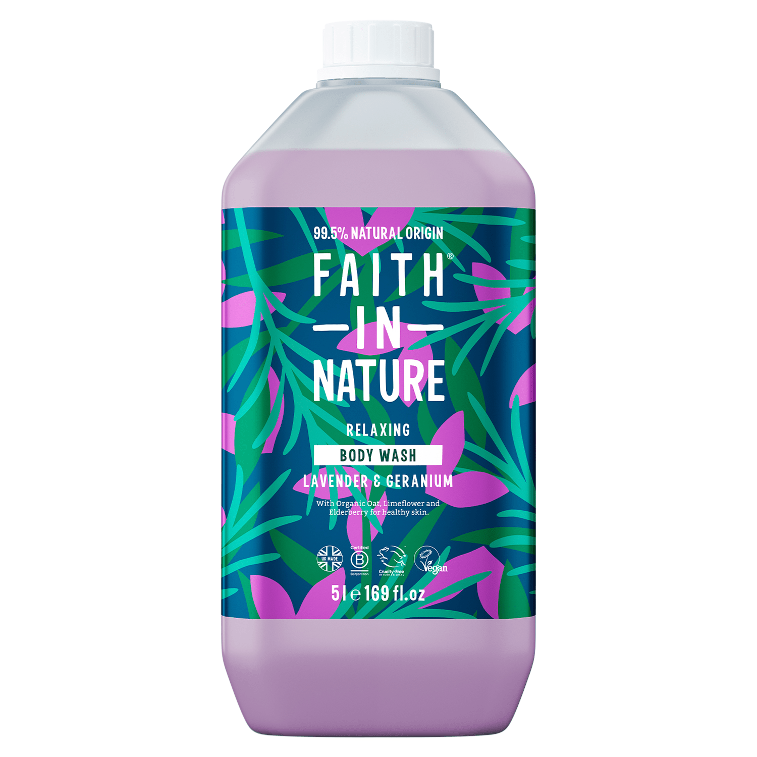 Faith in Nature Lavender & Geranium Body Wash - UK Food & Drink - 708002900433