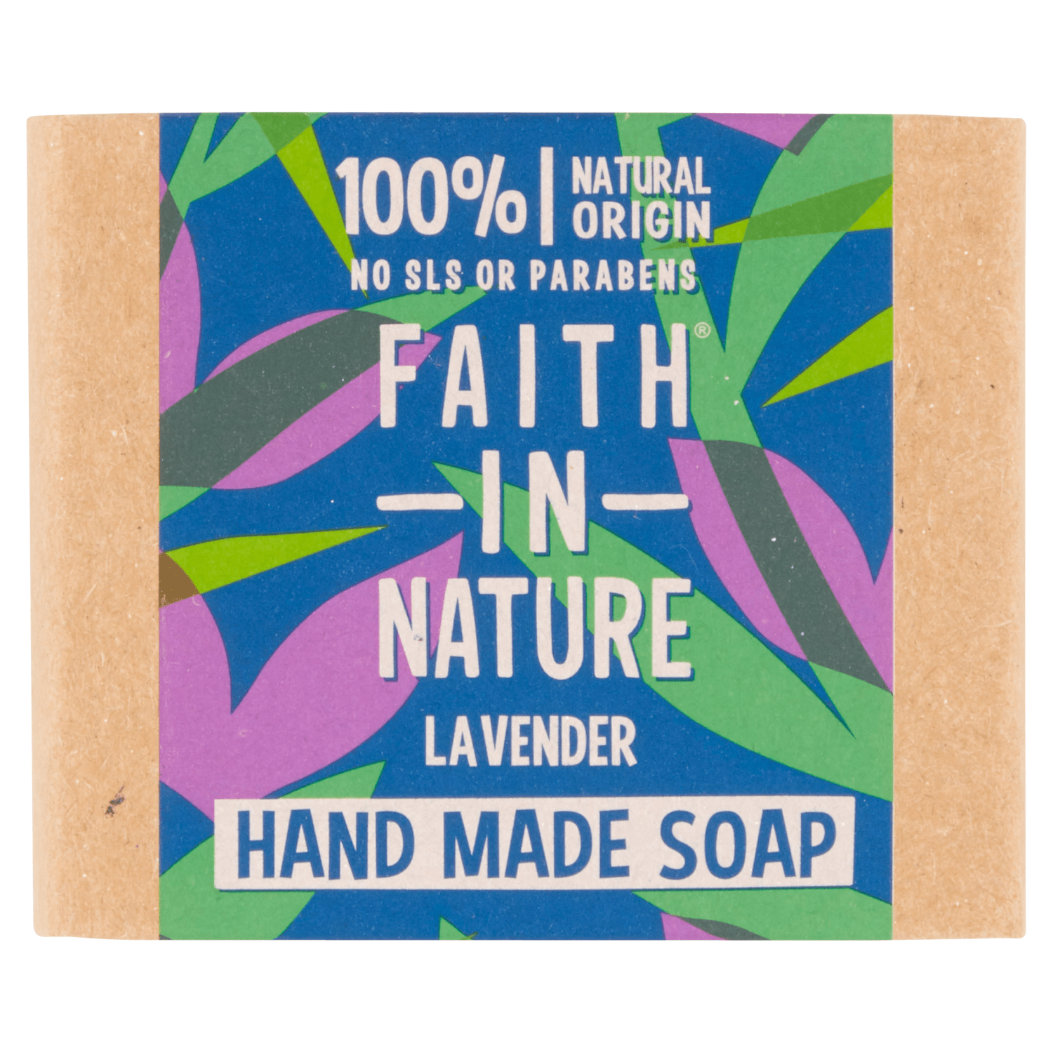Faith in Nature Lavender Pure Veg Soap - UK Food & Drink - 5013575111137
