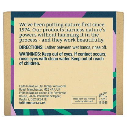 Faith in Nature Lavender Pure Veg Soap - UK Food & Drink - 5013575111137
