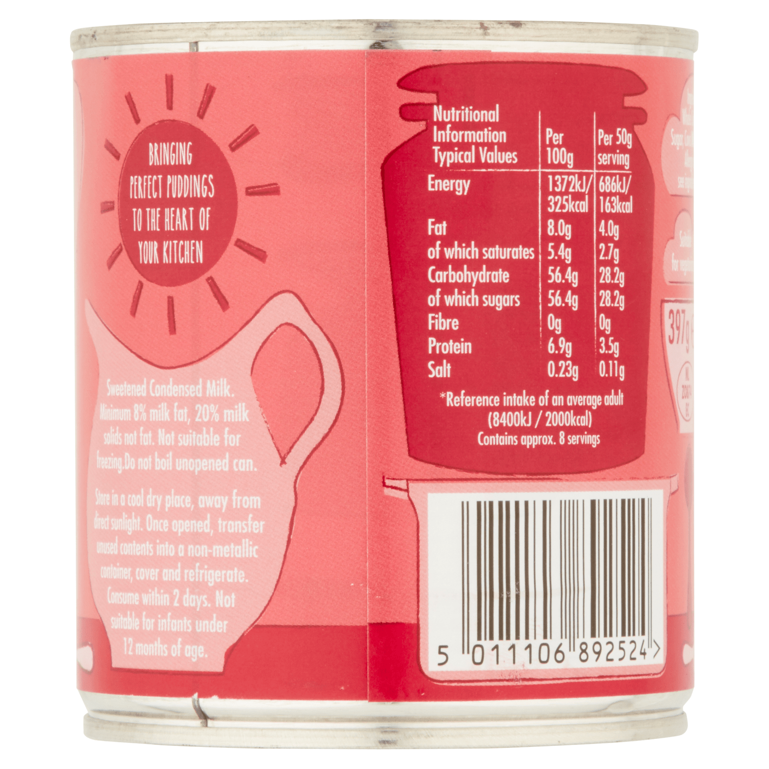 Farmlea Sweetened Condensed Milk 397g - UK Food & Drink - 5011106892524