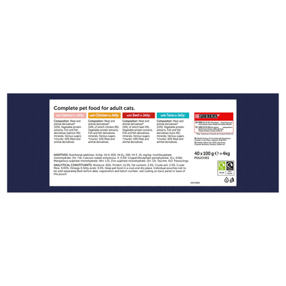 Felix As Good As It Looks Adult Cat Food Mixed Selection in Jelly 40 x 100g - UK Food & Drink - 7613036016223