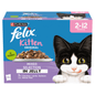 Felix Kitten Original Mixed Selection in Jelly 2 - 12 Months 12 x 85g (1.02kg) - UK Food & Drink - 8445291014756