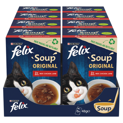 Felix Soup Original 6 x 48g (288g) - UK Food & Drink - 7613036629751