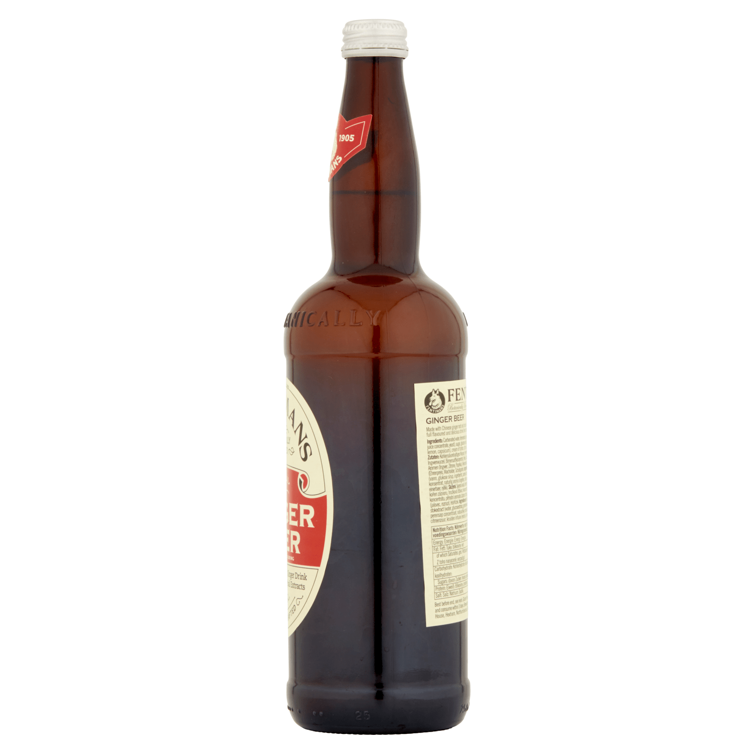 Fentimans Classic Ginger Beer 750ml - UK Food & Drink - 5029396738811