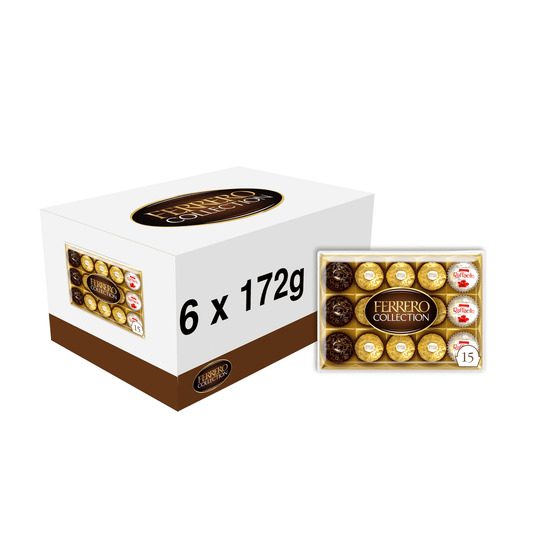 Ferrero Collection Gift Box of Chocolates 15 Pieces (172g) - UK Food & Drink - 8000500247150