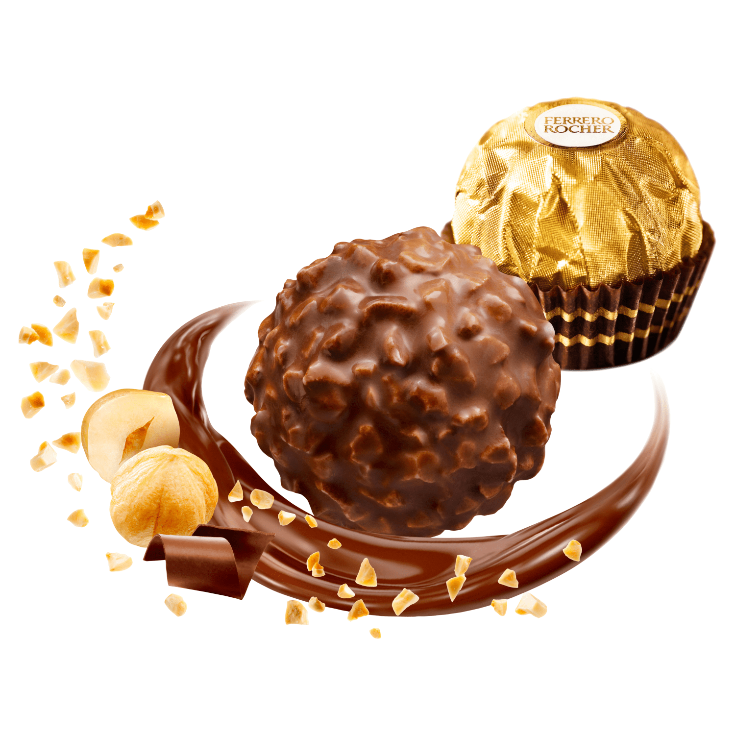 Ferrero Rocher Chocolate Pralines Gift Box of Chocolate 16 Pieces (200g) - UK Food & Drink - 8000500003787