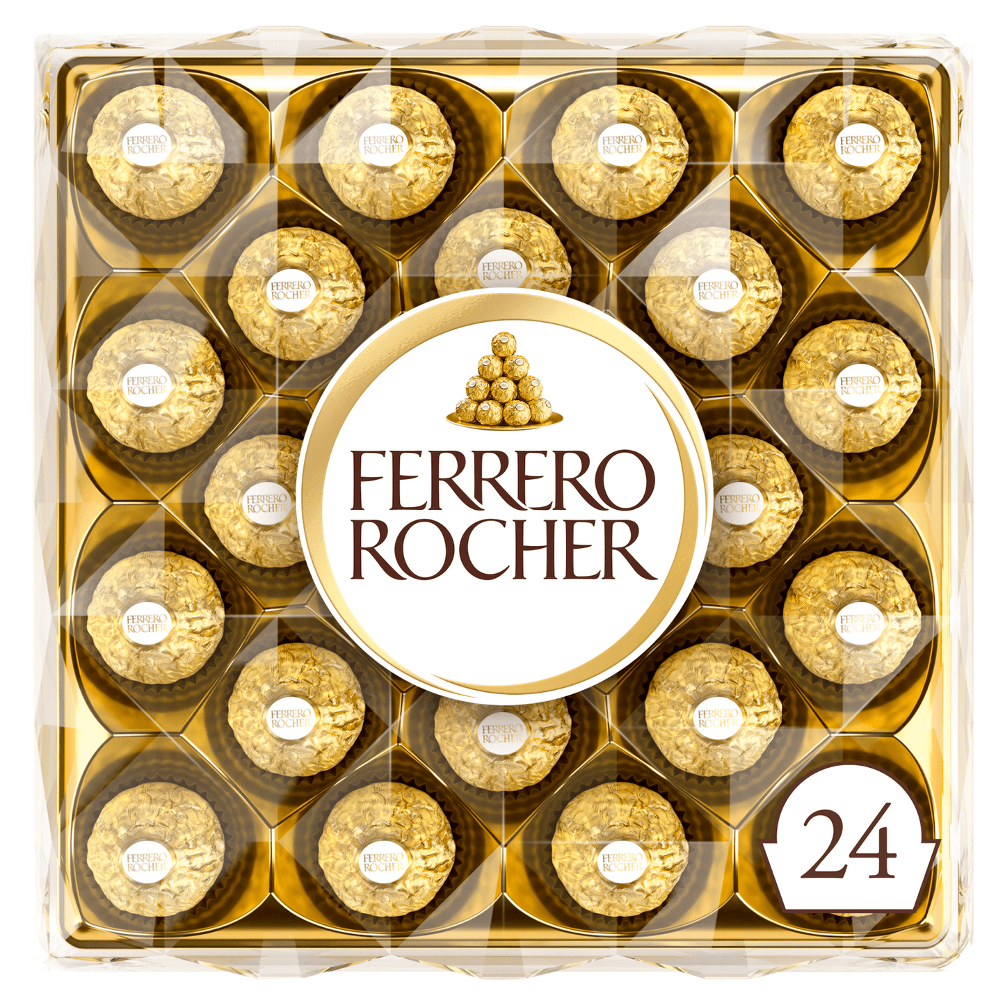 Ferrero Rocher Gift Box of Chocolate 24 Pieces (300g) - UK Food & Drink - 8000500009673