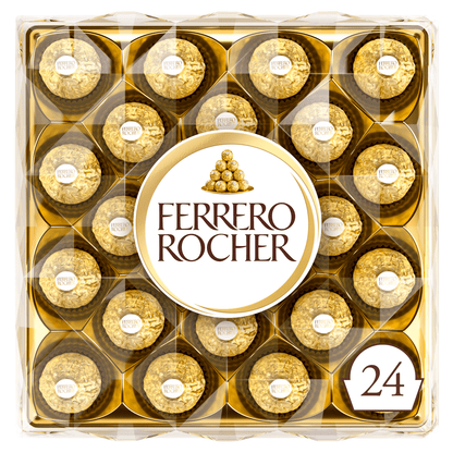 Ferrero Rocher Gift Box of Chocolate 24 Pieces (300g) - UK Food & Drink - 8000500009673