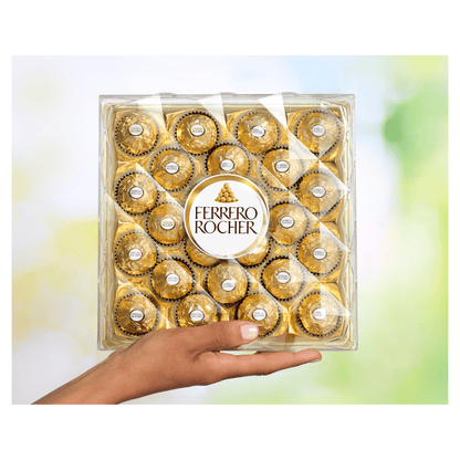 Ferrero Rocher Gift Box of Chocolate 24 Pieces (300g) - UK Food & Drink - 8000500009673
