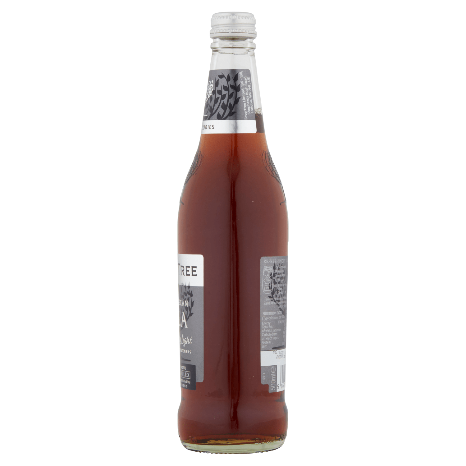 Fever - Tree Madagascan Cola Refreshingly Light 500ml - UK Food & Drink - 5060108451734