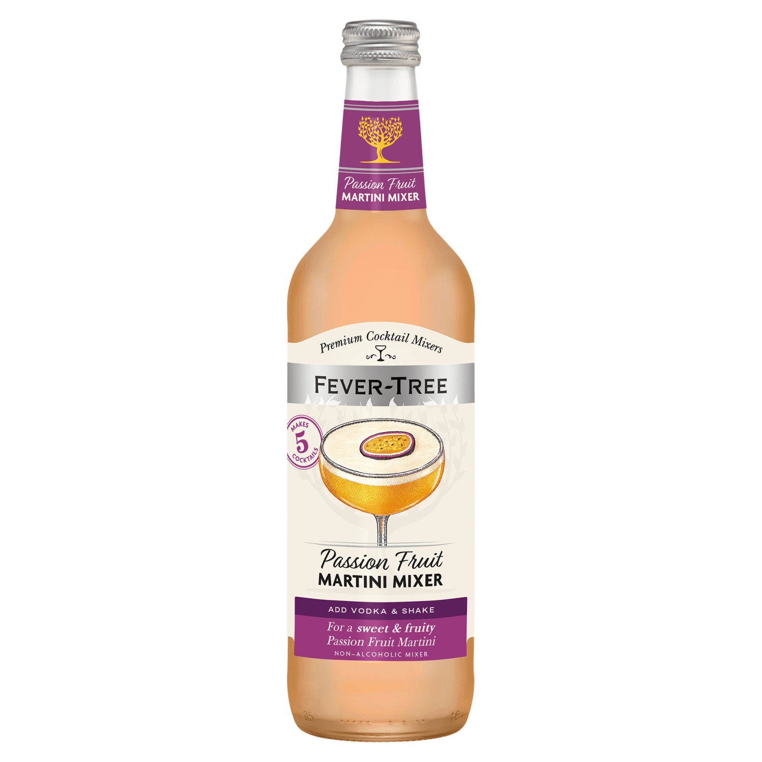 Fever - Tree Passion Fruit Martini Mixer 500ml - UK Food & Drink - 5060108456333