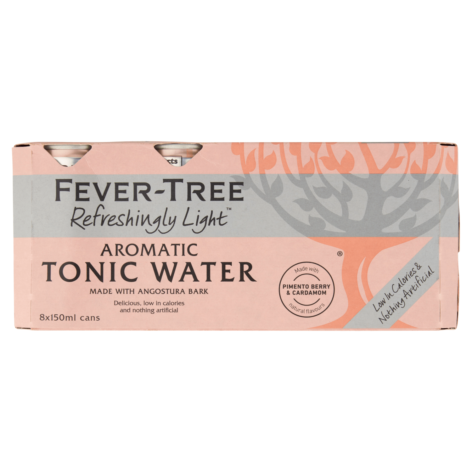 Fever - Tree Refreshingly Light Aromatic Tonic Water 8 x 150ml - UK Food & Drink - 5060108452168
