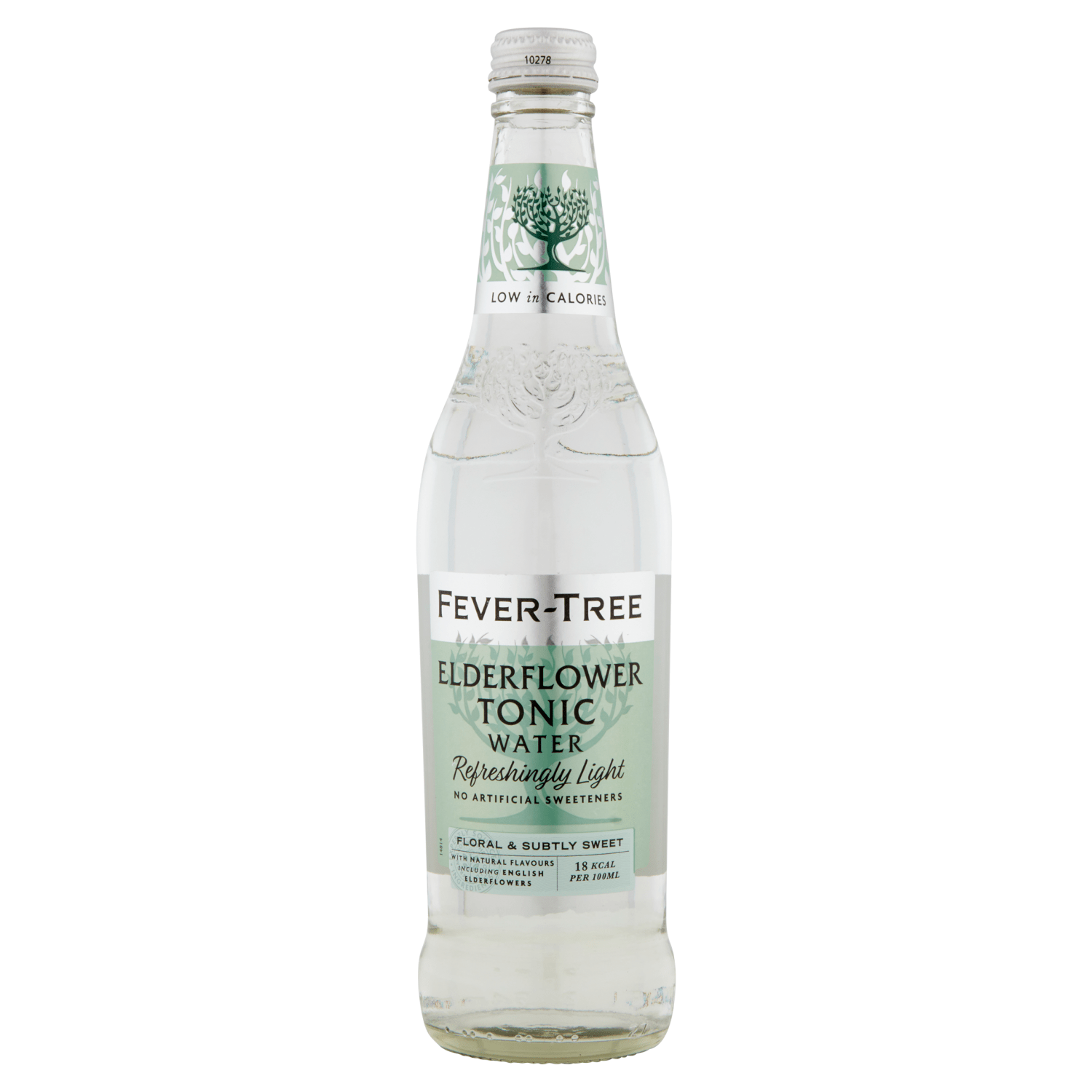 Fever - Tree Refreshingly Light Elderflower Tonic Water 500ml - UK Food & Drink - 5060108451673