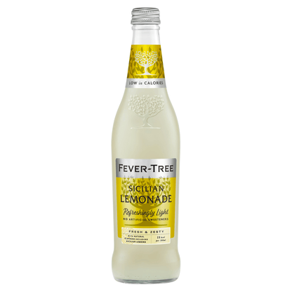 Fever - Tree Sicilian Lemonade Refreshing Light 500ml - UK Food & Drink - 5060108451659