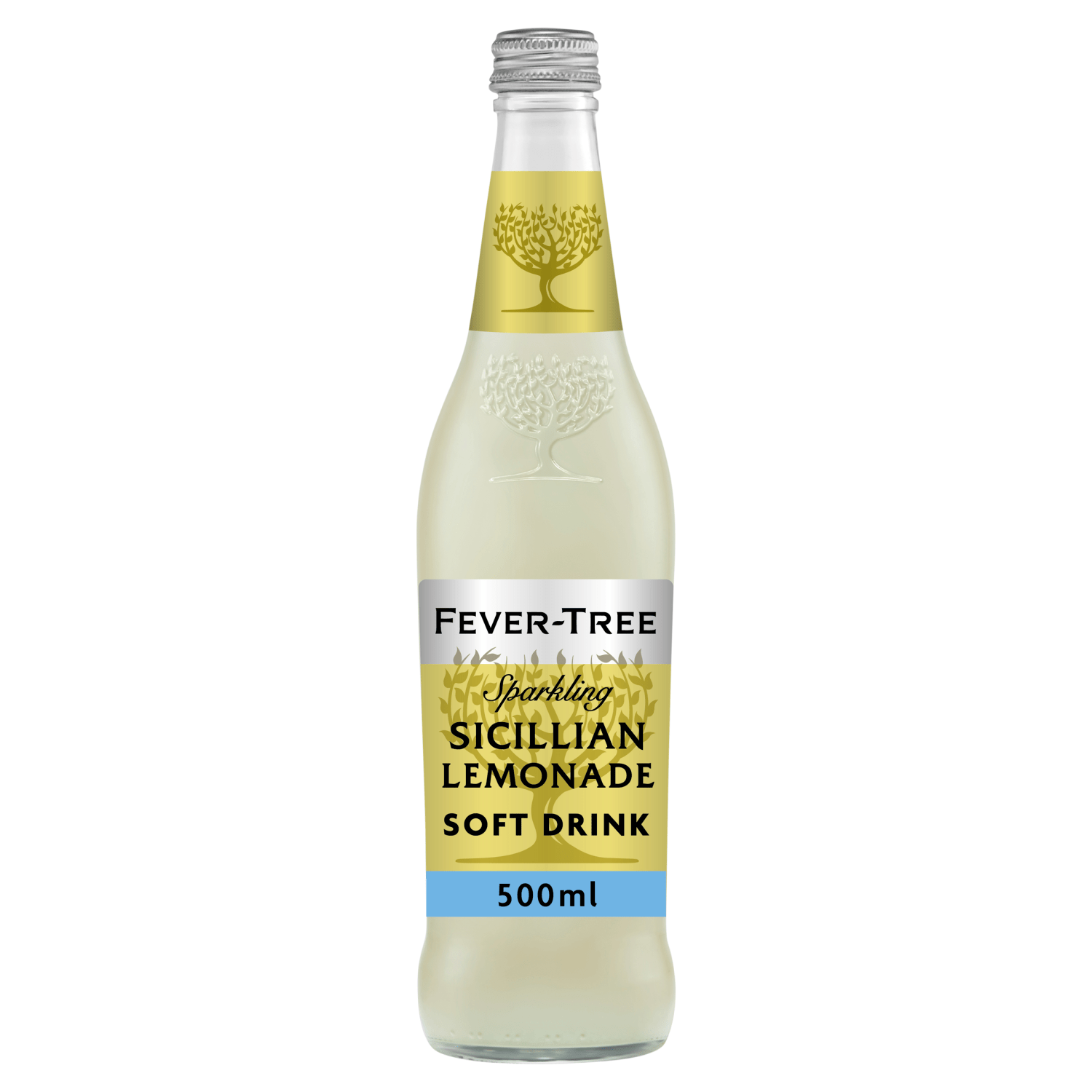 Fever - Tree Sicilian Lemonade Refreshing Light 500ml - UK Food & Drink - 5060108451659