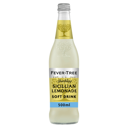 Fever - Tree Sicilian Lemonade Refreshing Light 500ml - UK Food & Drink - 5060108451659