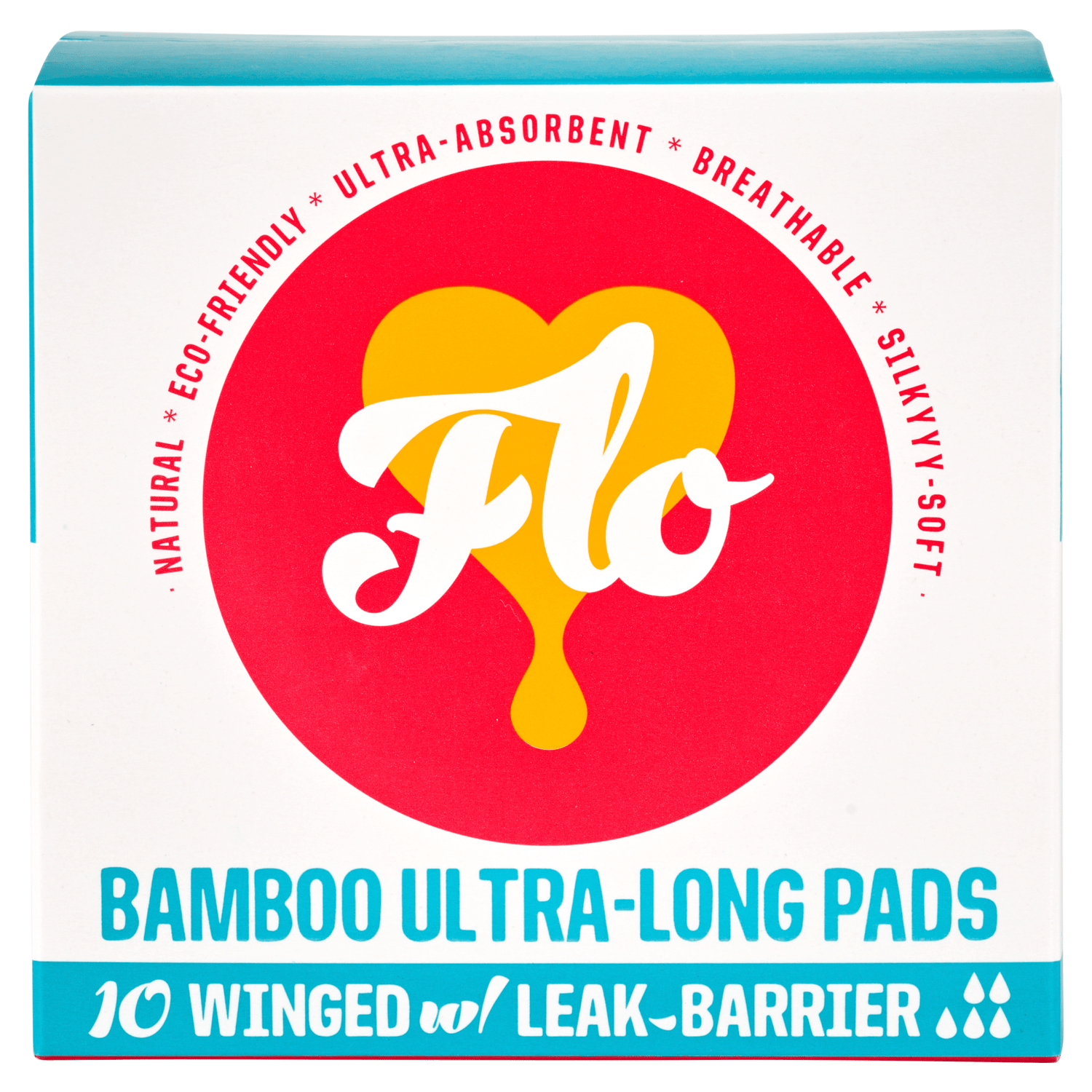 Flo 10 Bamboo Ultra - Long Pads - UK Food & Drink - 5060630100667