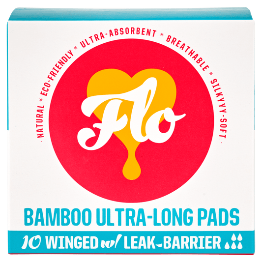 Flo 10 Bamboo Ultra - Long Pads - UK Food & Drink - 5060630100667