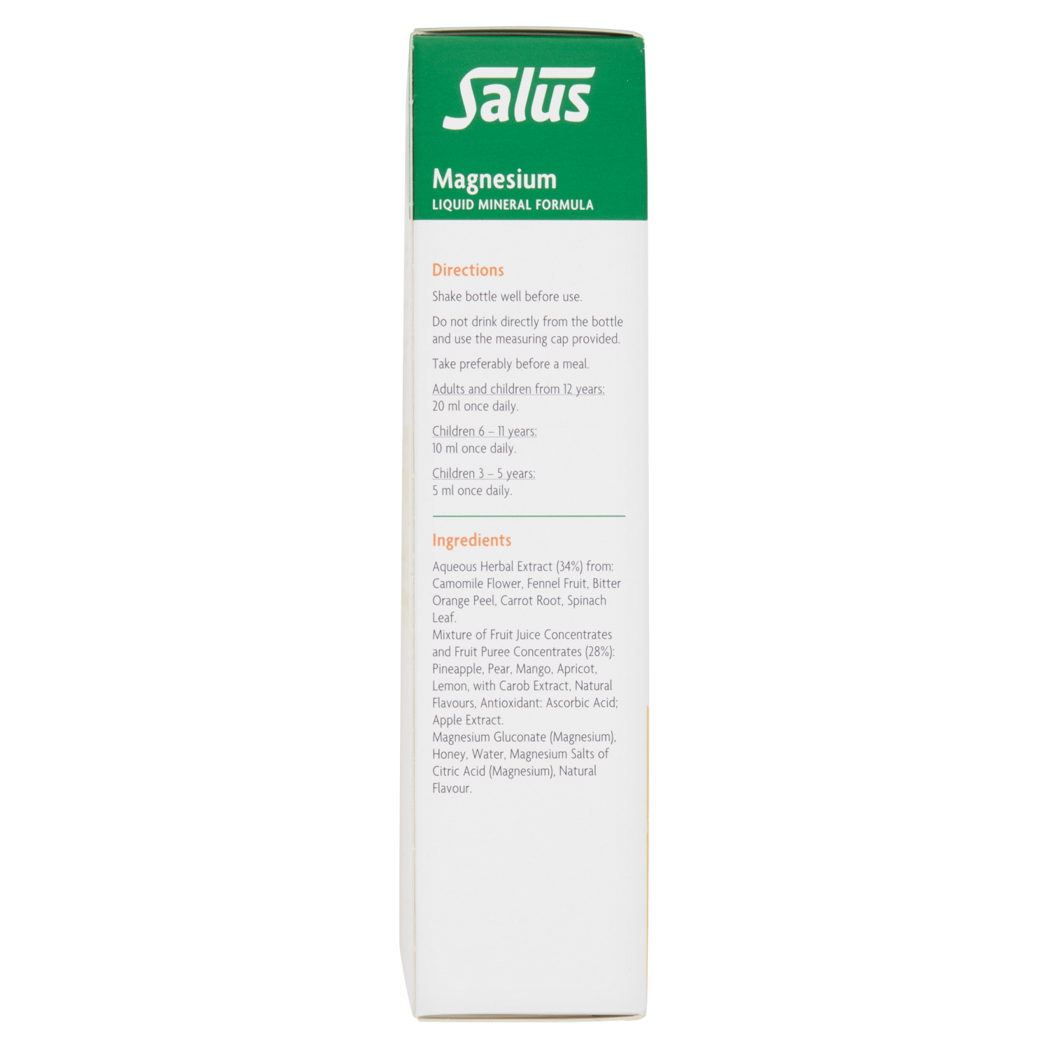 Floradix Magnesium Liquid Formula 250 ml - UK Food & Drink - 4004148017711