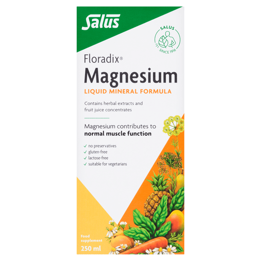 Floradix Magnesium Liquid Formula 250 ml - UK Food & Drink - 4004148017711