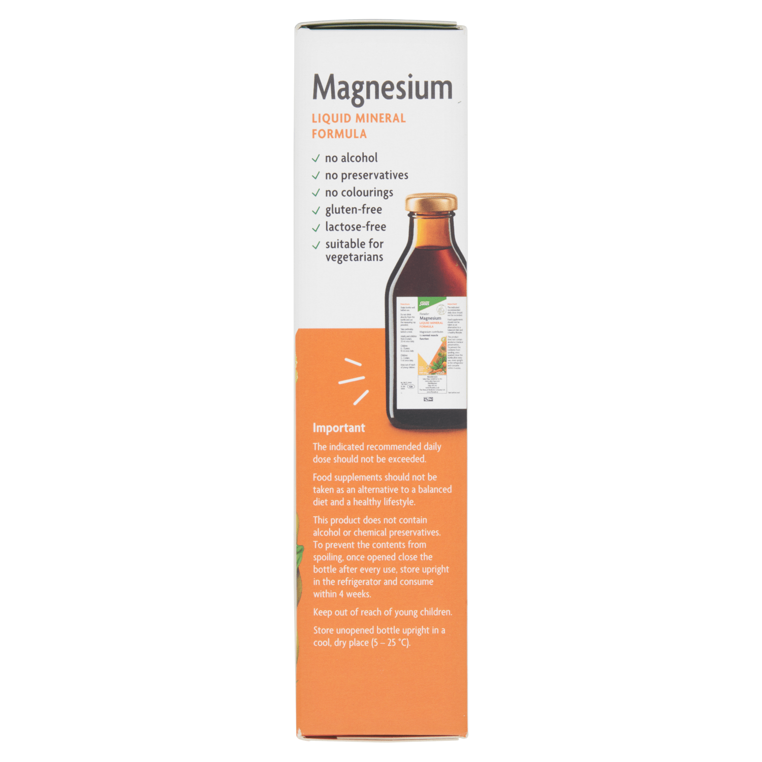 Floradix Magnesium Liquid Formula 250 ml - UK Food & Drink - 4004148017711