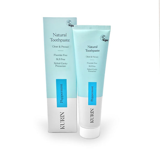Fluoride Free Natural Toothpaste - Peppermint - UK Food & Drink - 5055177537922