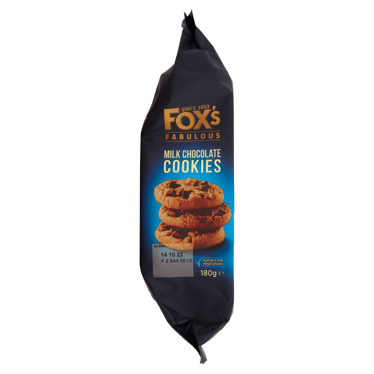 Fox's Fabulous Milk Chocolate Cookies 180g - UK Food & Drink - 5010035068352