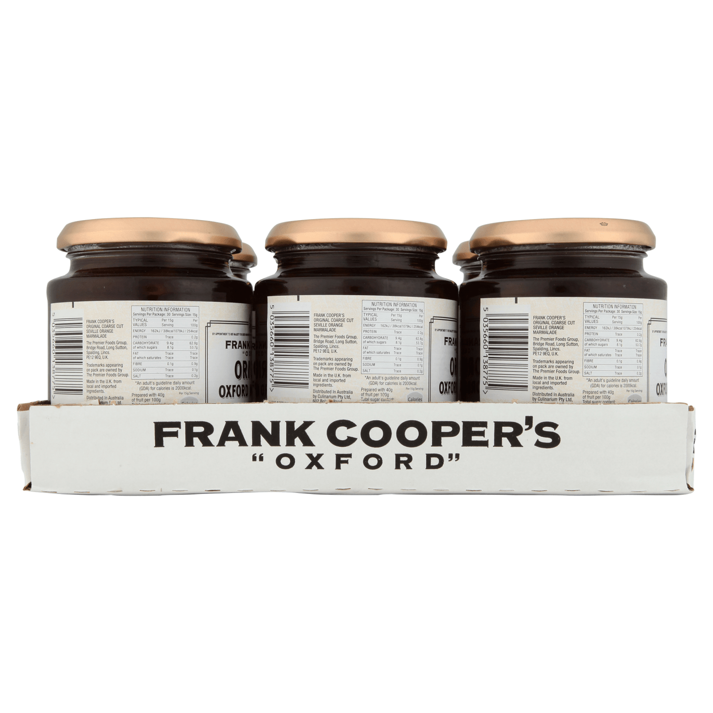 Frank Cooper's Original Oxford Marmalade Coarse Cut 454g - UK Food & Drink - 5035660138775