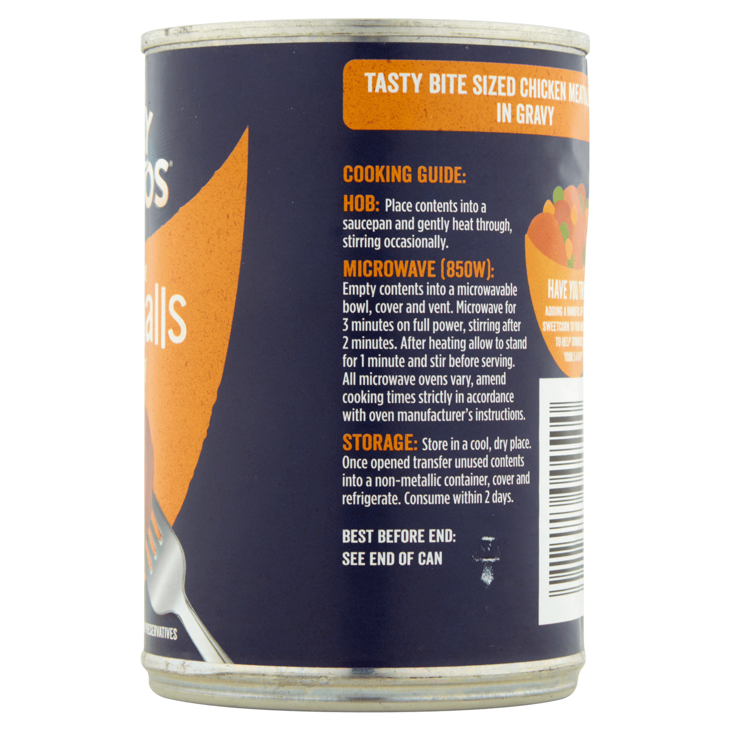 Fray Bentos Chicken Meatballs in Gravy 380g - UK Food & Drink - 5012427044500