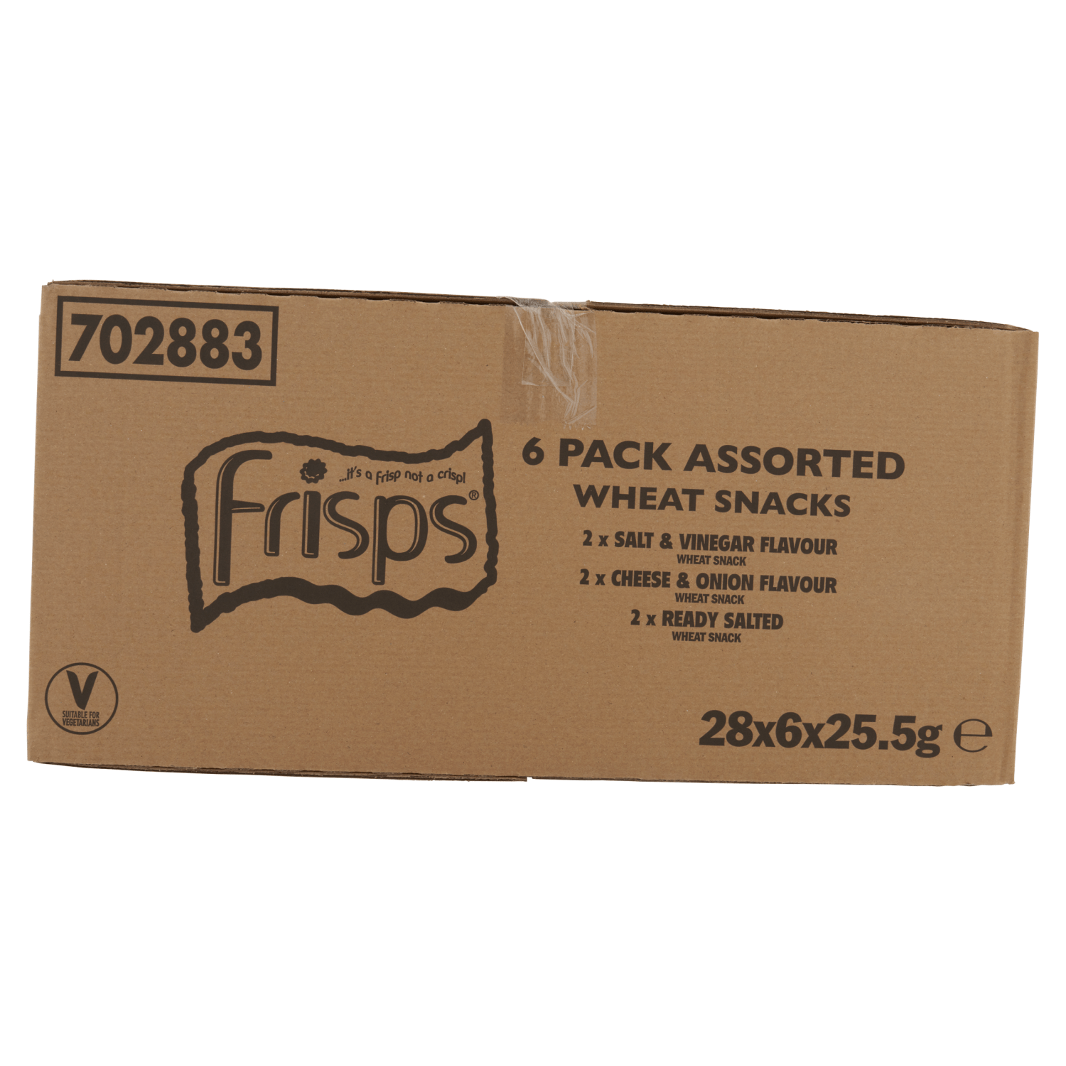 Frisps 6 x 25.5g - UK Food & Drink - 5000237128299