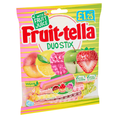 Fruit - tella Duo Stix 135g - UK Food & Drink - 8723400797807