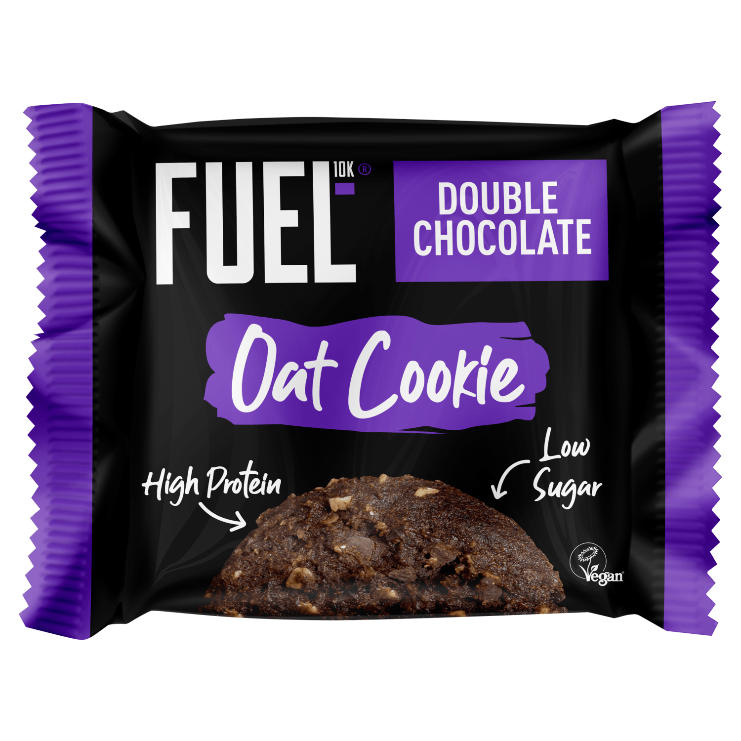 FUEL10K Double Chocolate Oat Cookie 50g - UK Food & Drink - 5060201623694