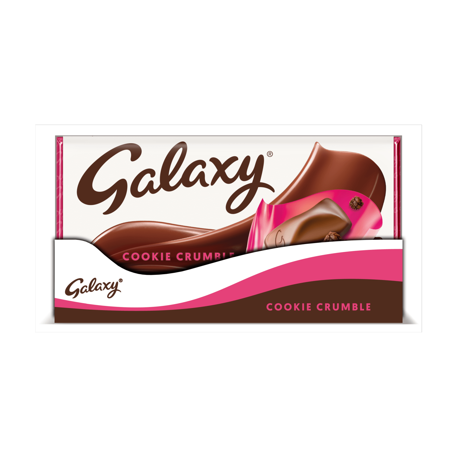 Galaxy Cookie Crumble Chocolate Bar 114g - UK Food & Drink - 5900951247064