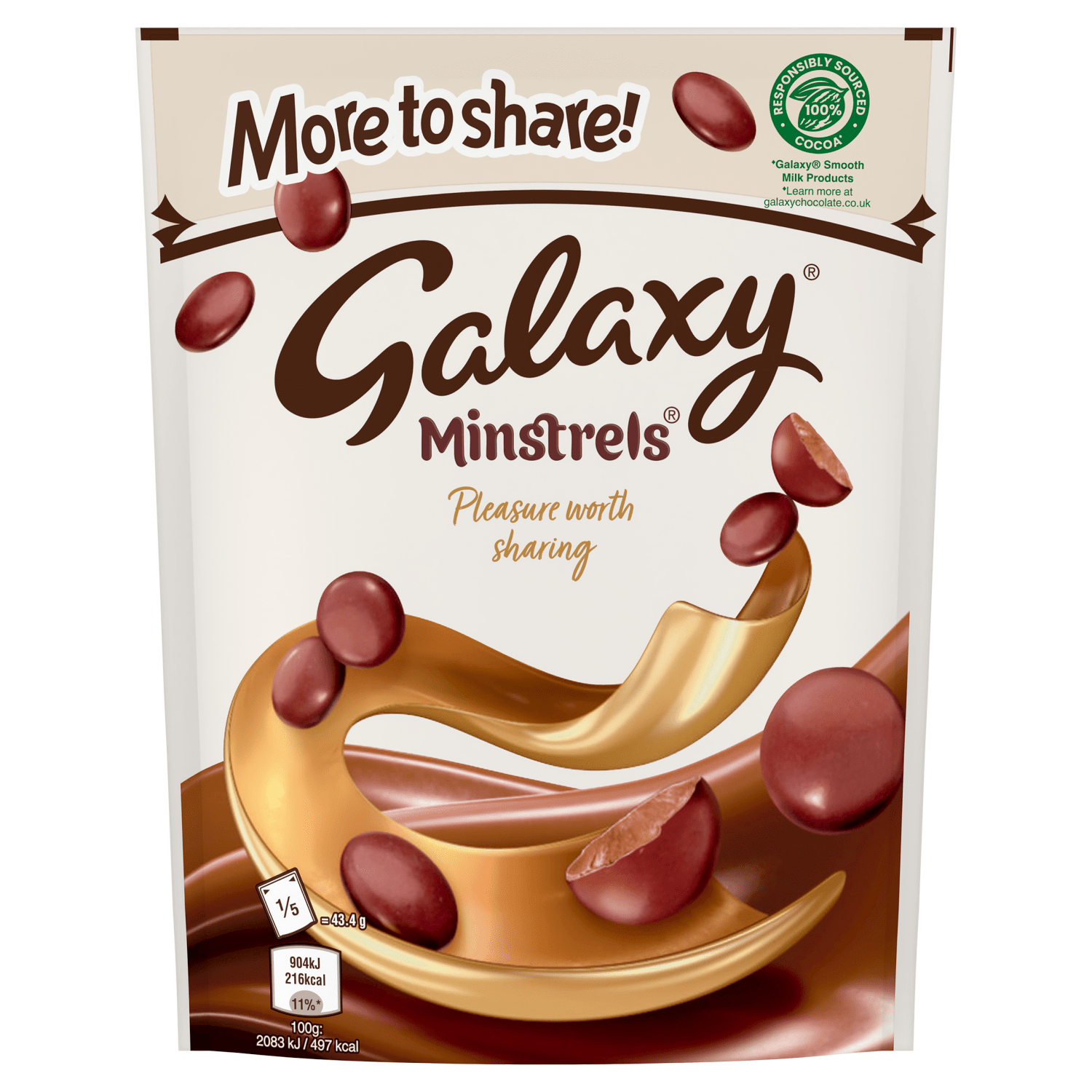 Galaxy Minstrels 217g - UK Food & Drink - 5000159550680