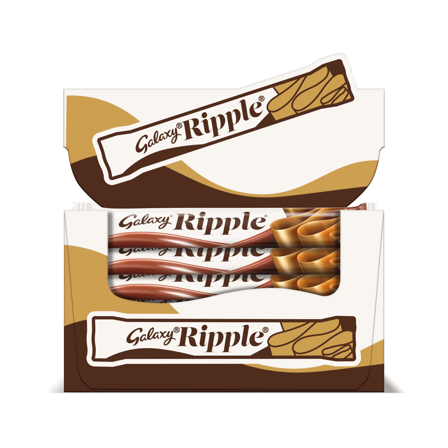 Galaxy Ripple Milk Chocolate Snack Bar 30g - UK Food & Drink - 5000159553834