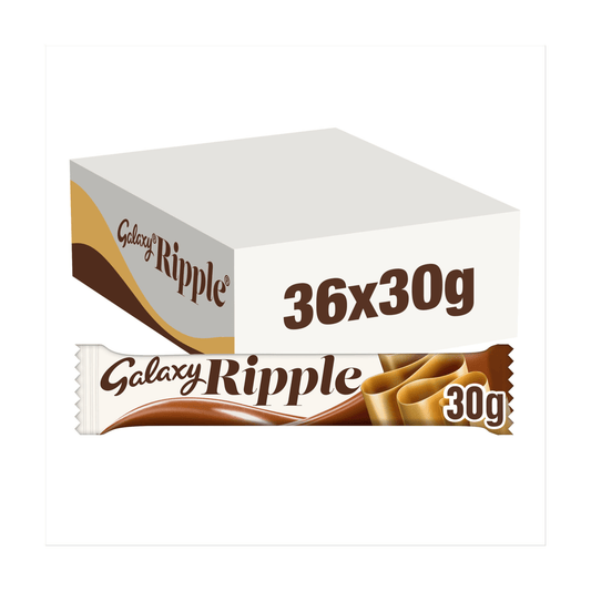 Galaxy Ripple Milk Chocolate Snack Bar 30g - UK Food & Drink - 5000159553834