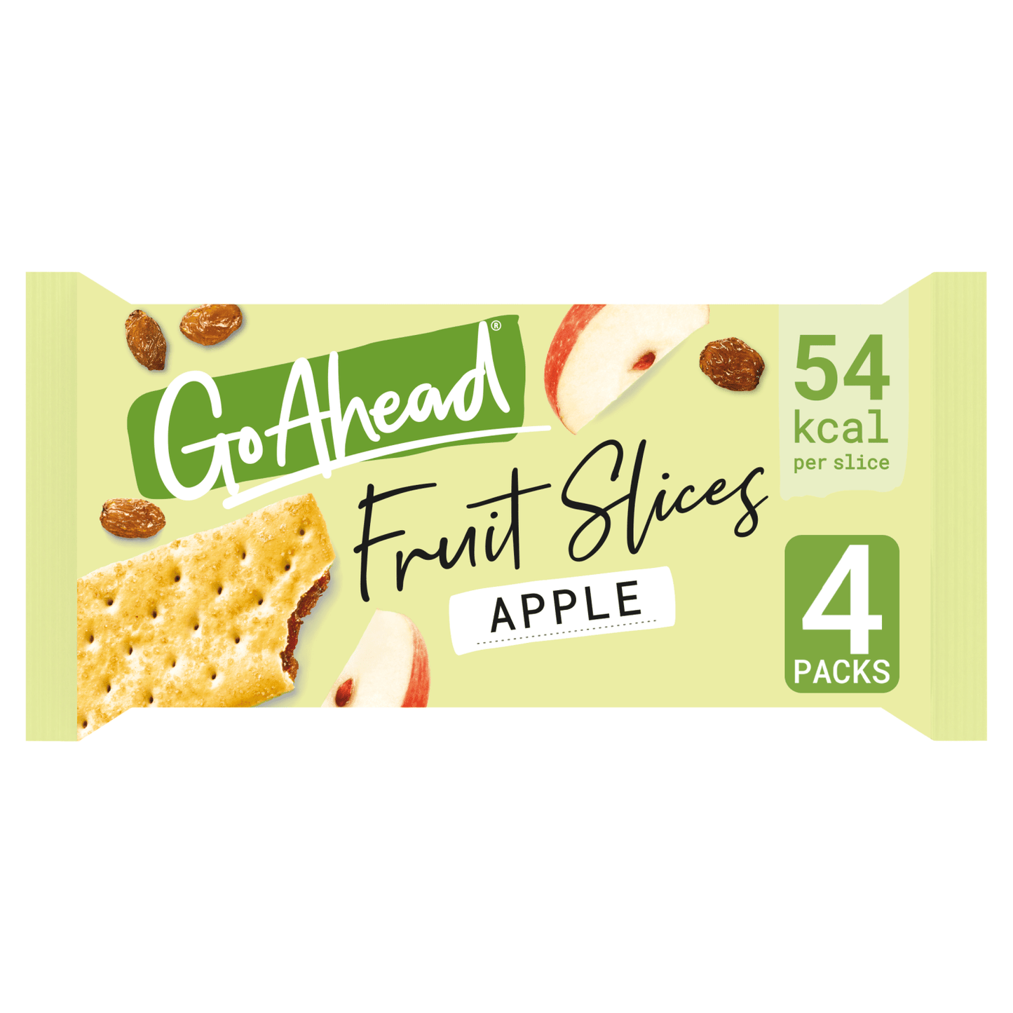 Go Ahead Fruit Slices Apple 174g - UK Food & Drink - 5000168036991
