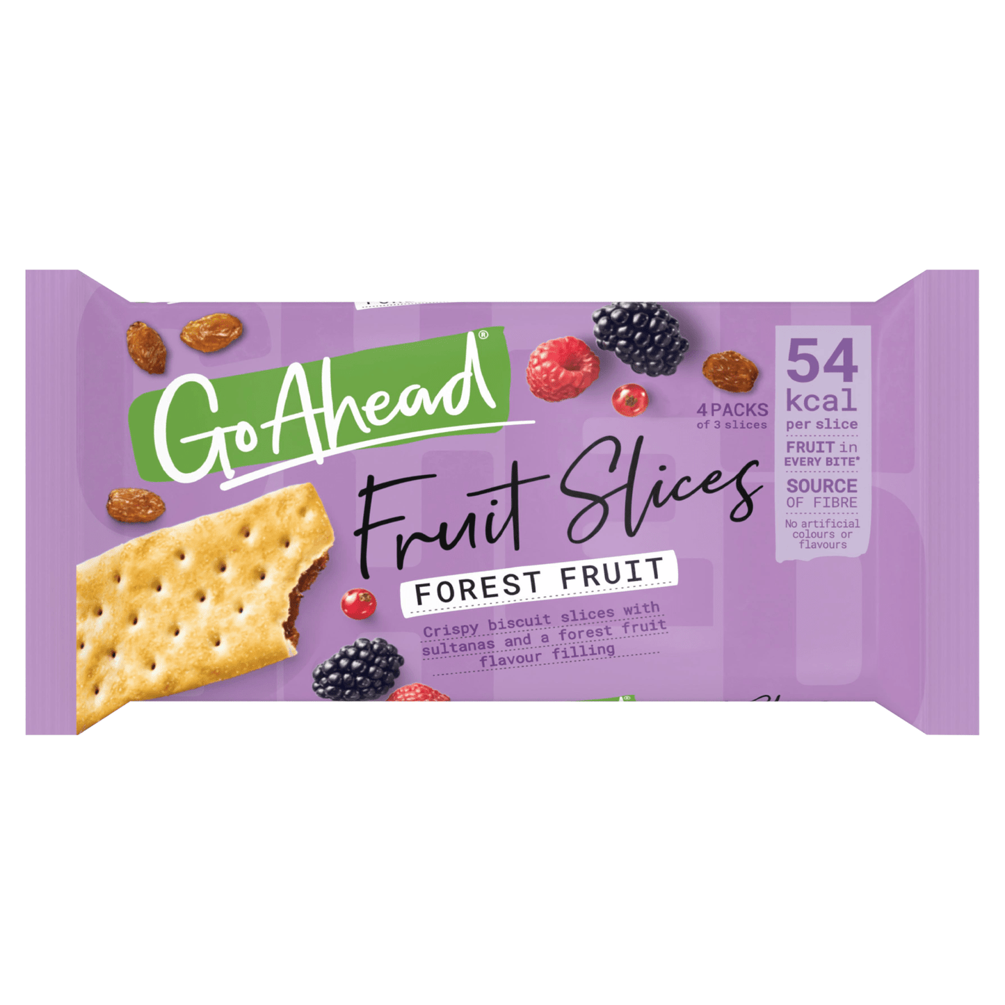 Go Ahead Fruit Slices Forest Fruit 174g - UK Food & Drink - 5000168037011
