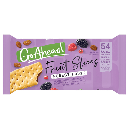 Go Ahead Fruit Slices Forest Fruit 174g - UK Food & Drink - 5000168037011