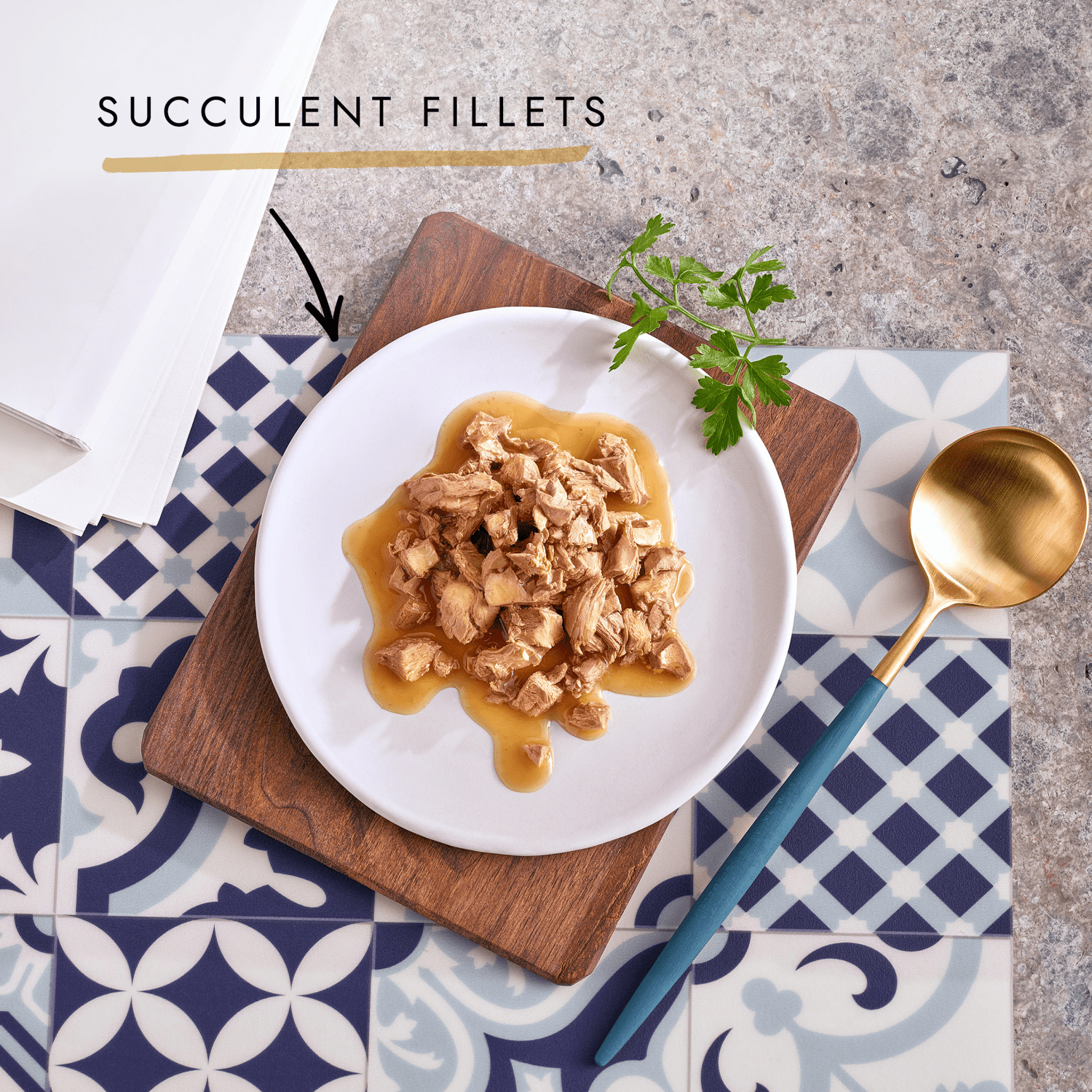 Gourmet Perle Connoisseur's Collection Mini Fillets in Gravy 12 x 85g - UK Food & Drink - 7613035985964