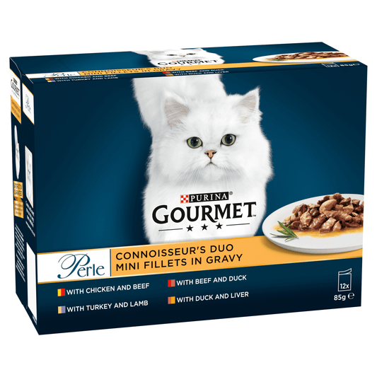 Gourmet Perle Delicate Meats Duo 12 x 85g (1020g) - UK Food & Drink - 7613035985650