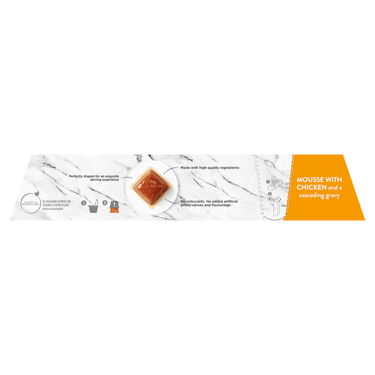 Gourmet Revelations Mousse with Chicken and a Cascading Gravy 4 x 57g (228g) - UK Food & Drink - 7613287081728