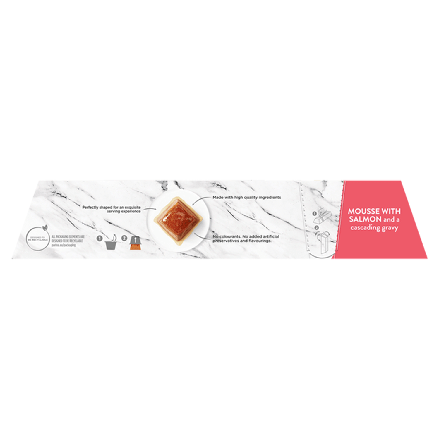 Gourmet Revelations Mousse with Salmon and a Cascading Gravy 4 x 57g (228g) - UK Food & Drink - 7613287080752